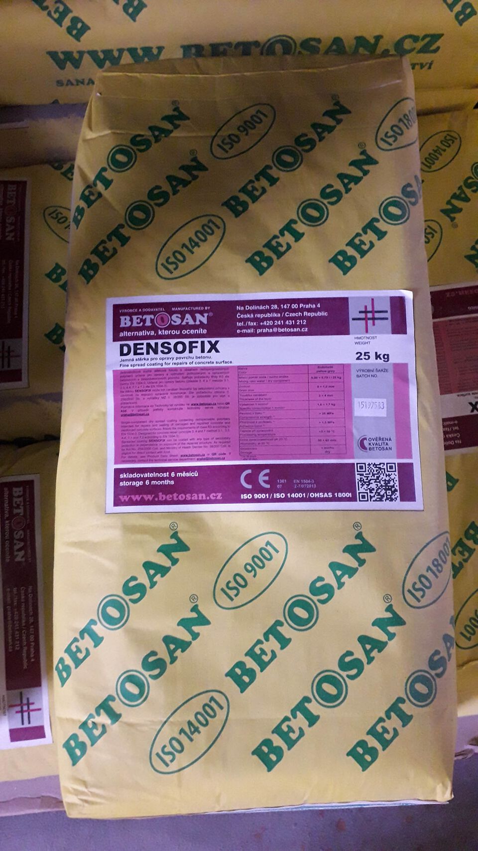 Sack BETOSAN Densofix 25 kg