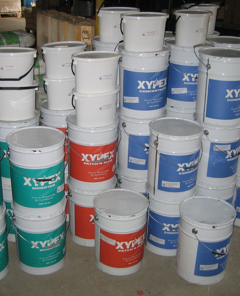 Kbelíky XYPEX Concentrate, Modified a Patch'n Plug ve skladu